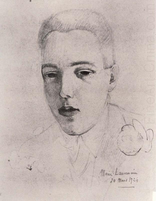 Portrait of Fulangjixi, Marie Laurencin